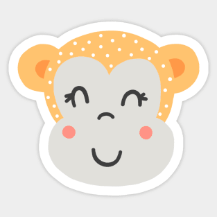 Baby Monkey Sticker